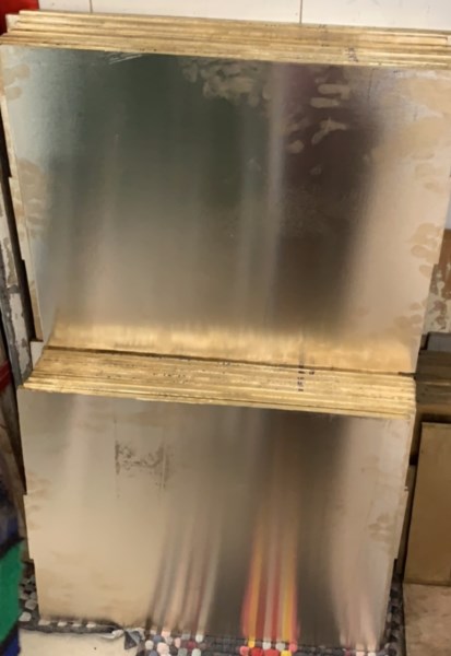 Brass plate