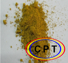 Medium yellow pigment powder