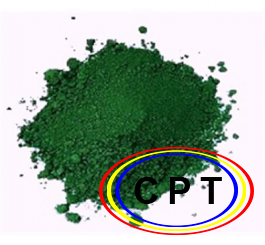 Green pigment powder 7