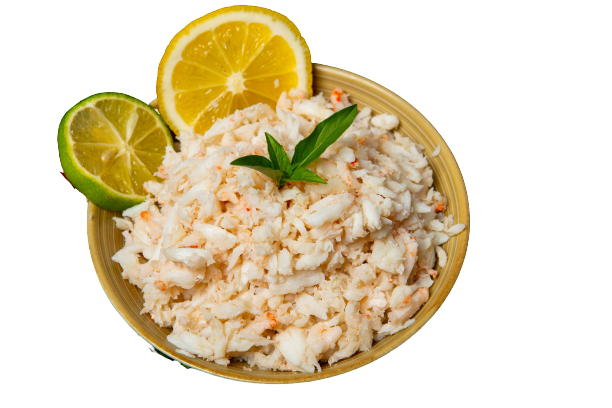 Frozen crab meat