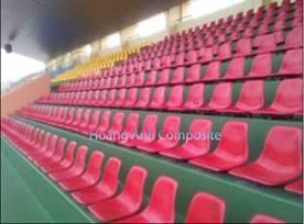 Composite stadium chair