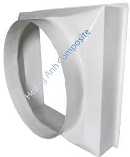 Composite fan frame