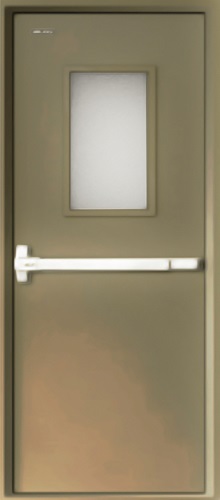 Fireproof door