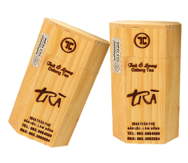 Wood box oolong tea