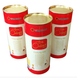Paper can oolong tea