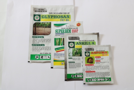 Pesticides packaging