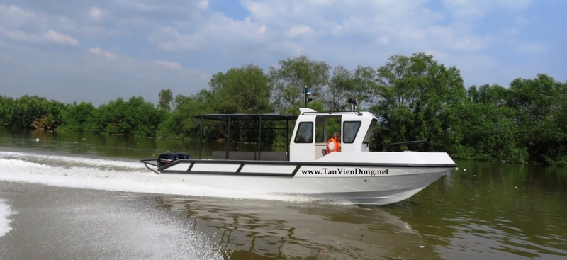 Special canoe exported to Netherland TVD-BLUEFIN870