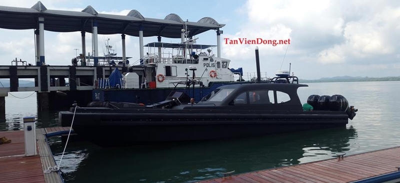 Canoe exported to Malaysia TVD-RIB1200
