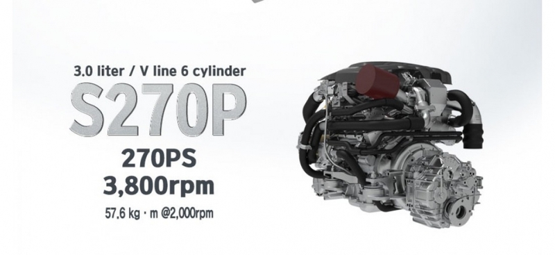High speed diesel engine S270P series