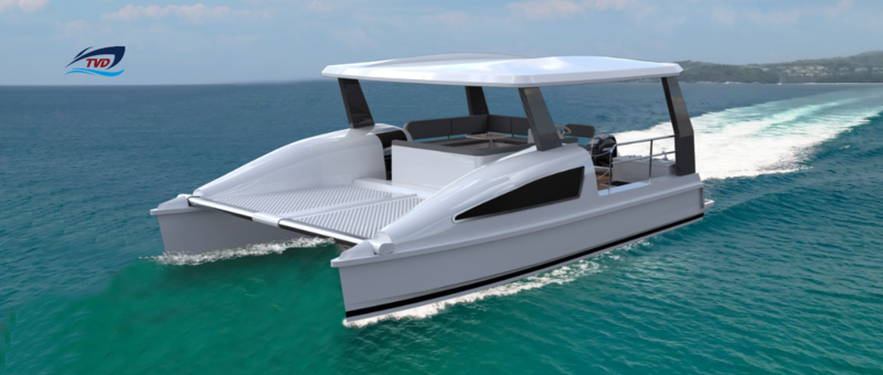 Sailing catamaran TVD25MY
