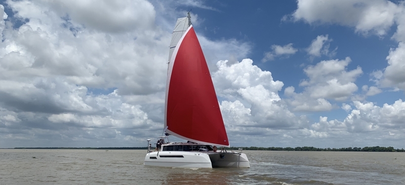 Sailboat exported to Thailand TVD-1350SY