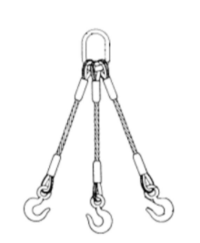 WS10 Wire rope sling