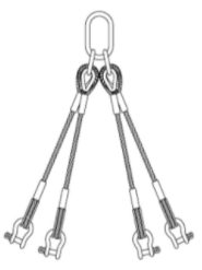 WS12 Wire rope sling