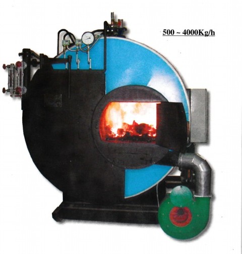 Coal fired boiler