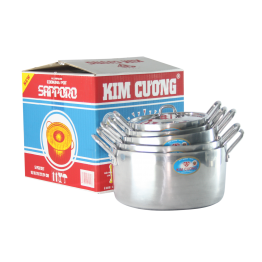 Stainless steel pots