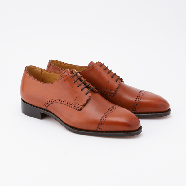 FDM4104 - Brown Quarter Brogue Derby