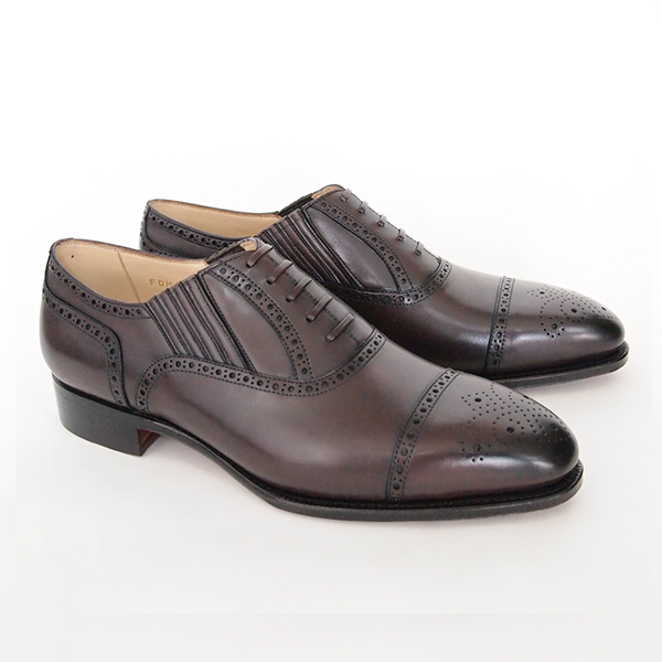 FDM4105 - Dark Brown Lazyman Oxford