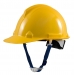 Yellow Protective helmet