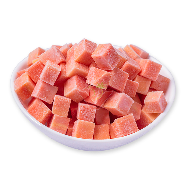 Frozen papaya