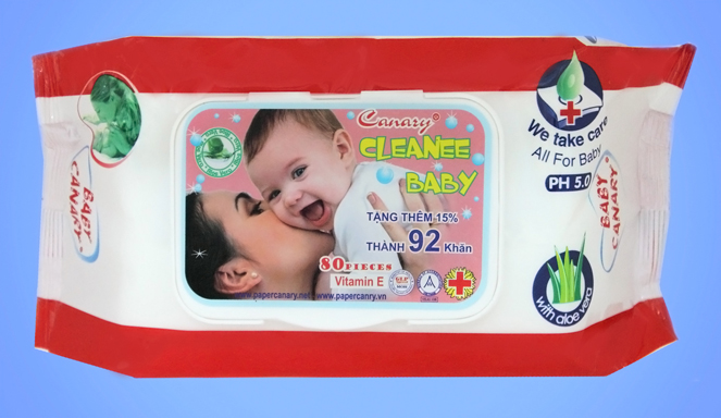 Childen wet tissue