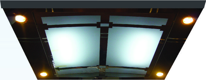 Elevator ceiling