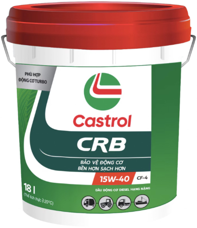 Castrol CRB CF-4 15W-40 engine oil