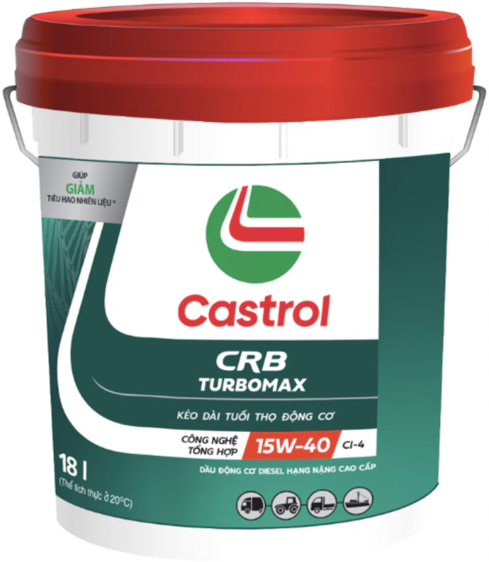 Castrol CRB Turbomax CI-4 15W-40 engine oil