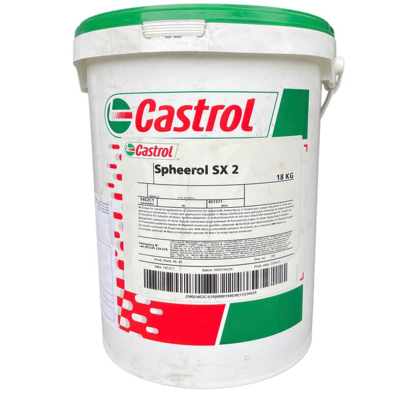 Castrol Spheerol SX 2 marine lubricating grease