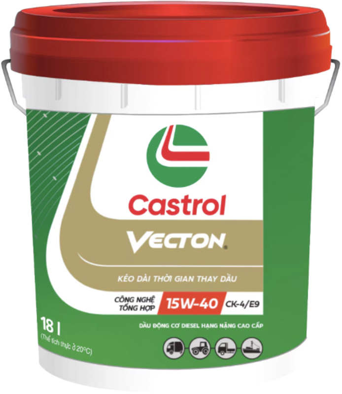 Castrol Vecton 15W-40 CK-4/E9 engine oil