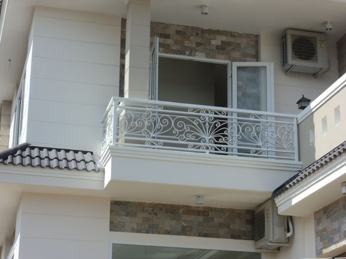 iron balcony
