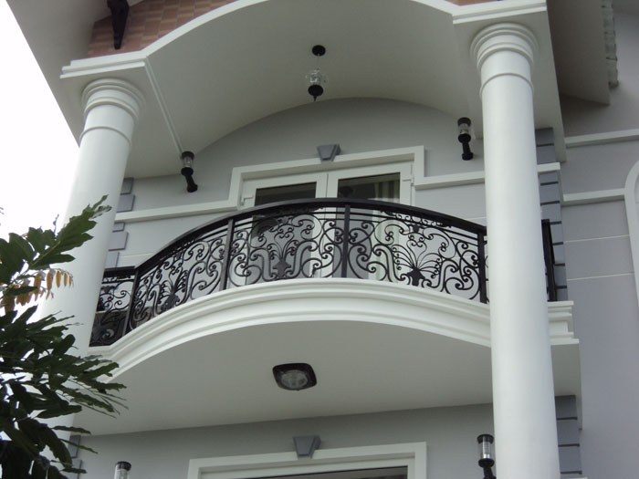 iron balcony