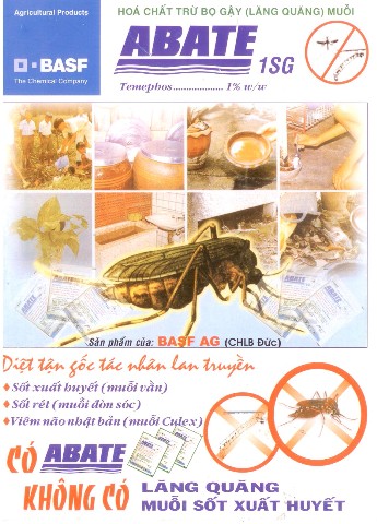Mosquito insecticide chemicals