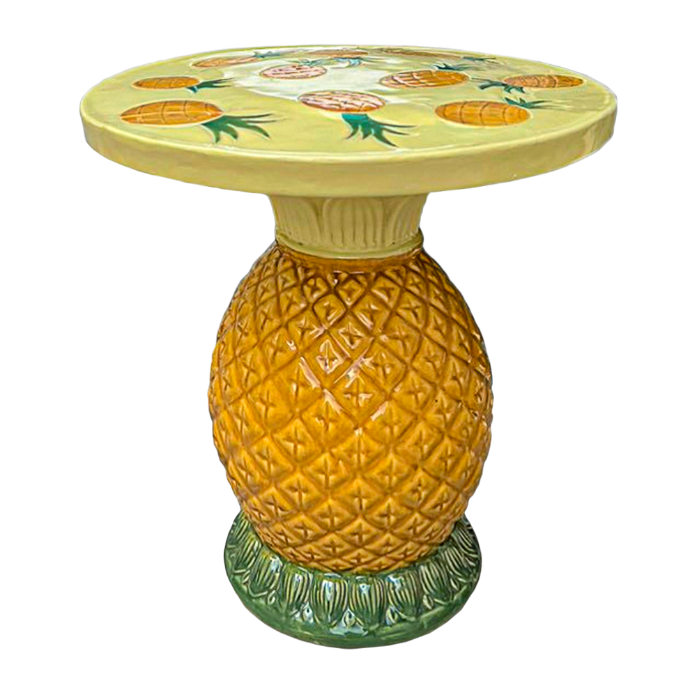 Ceramic side table