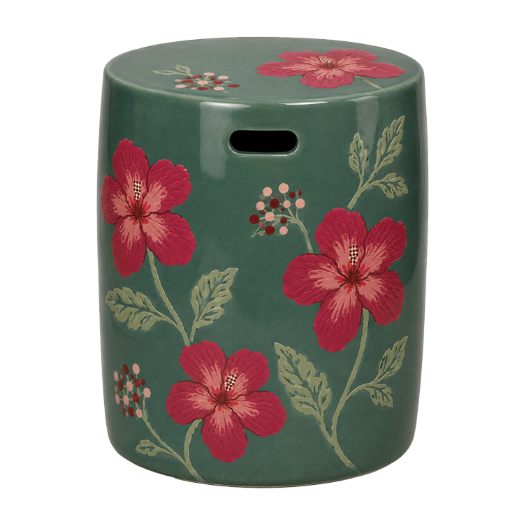 Ceramic stool