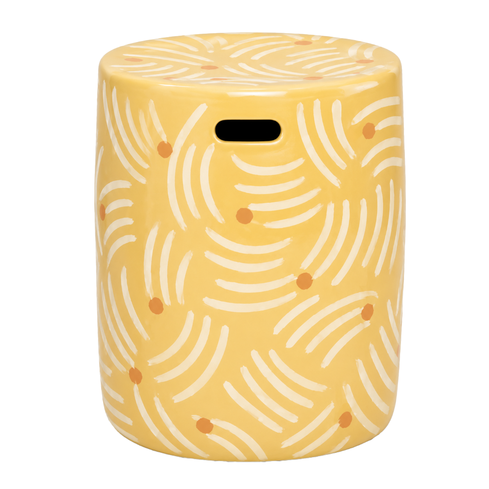 Ceramic stool