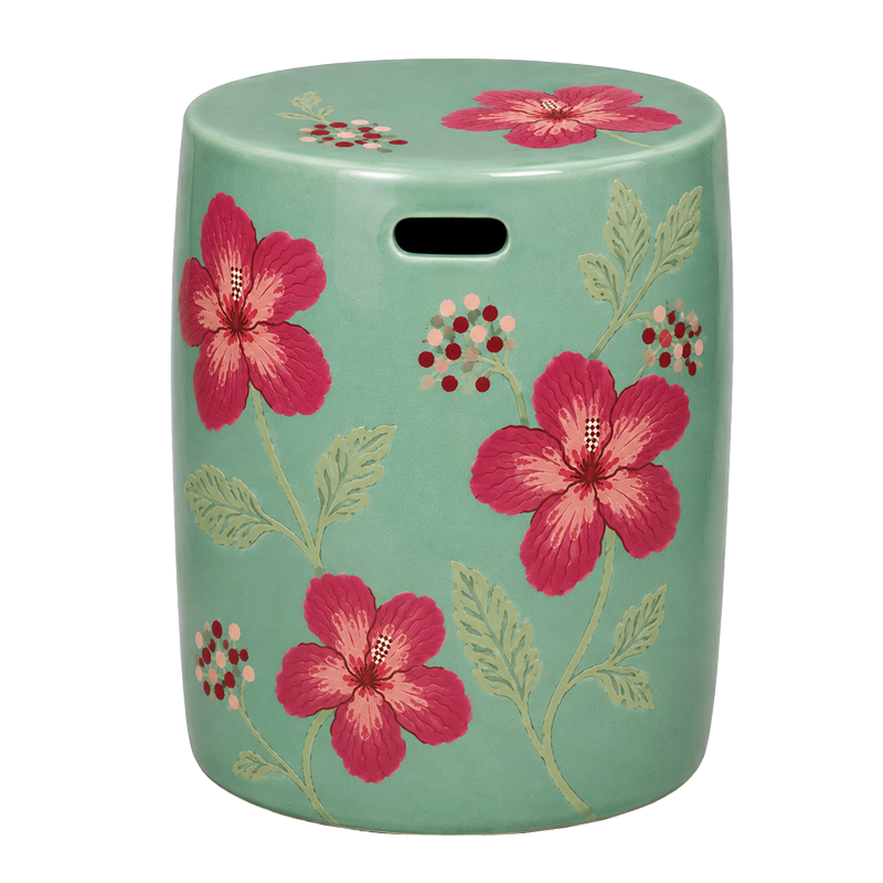 Ceramic stool