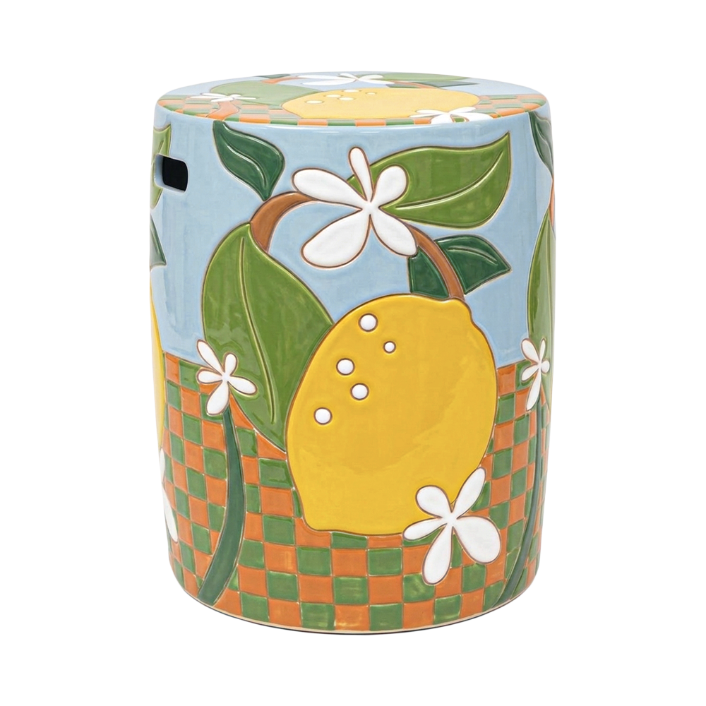 Ceramic stool