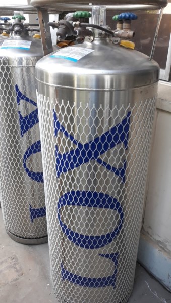 LO2 LGC container