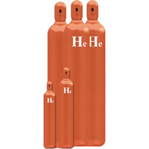 Helium gas