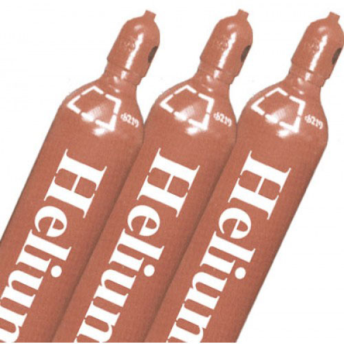 Helium gas
