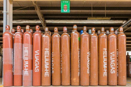 Helium  gas