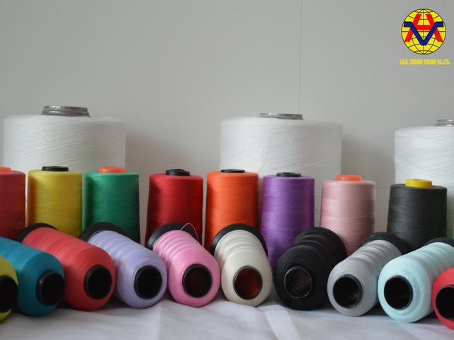 Industrial sewing thread