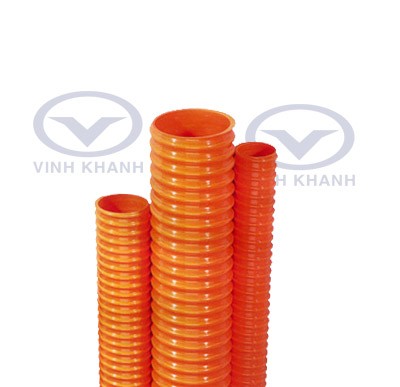 HDPE twisted ribbed pipe