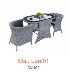 Table and chair