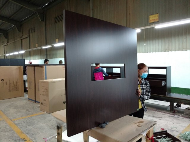 TV suspension frame