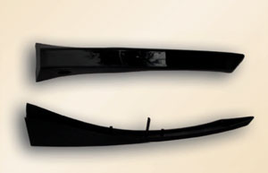 Gas tank side cover