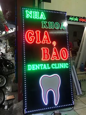 Advertising sign at Vung Tau