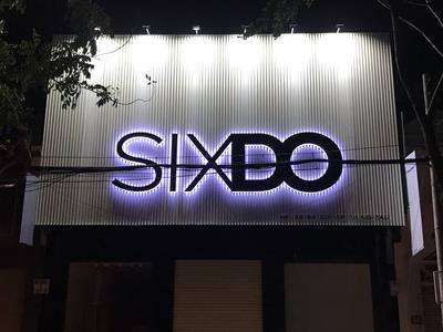 Advertising sign at Vung Tau