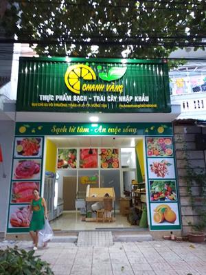 Advertising sign at Vung Tau