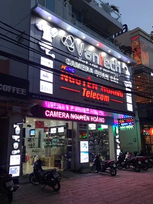 Advertising sign at Vung Tau